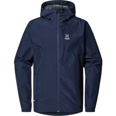 Herre - Skinn Ytterklær Haglöfs Hajk Gtx Jacket Men Tarn Blue