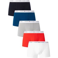 Herr - Silver Kalsonger Tommy Hilfiger Boxerkalsonger Trunk 5-pack Multi