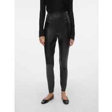 Vero Moda Damen Leggings Vero Moda Female Leggings VMSUELLA Jade HW Coated Legging NOOS