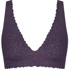 Sloggi Rød BH'er Sloggi ZERO Feel Lace 2.0 Bra Top Deep purple