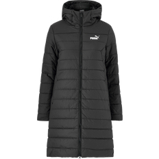 Puma Tinta unita Giubbotti Puma Ess Hooded Padded Coat - Black - Female