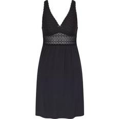 Chemises de nuit Triumph Robe Nuisette Femme Aura Spotlight - Noir