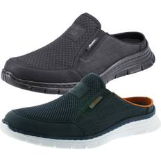 Rieker Damen Pantoletten Rieker Herren Clogs Blau