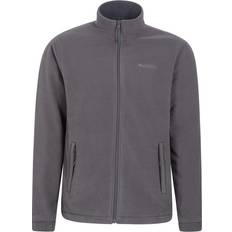 Mountain warehouse Mens Bernard II Windproof Fleece Jacket Grey