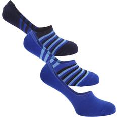 Stripes Socks Floso Invisible Trainer Socks Pack Of 3