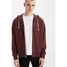 Levi's Original Housemark Zip Up Hoodie Brown