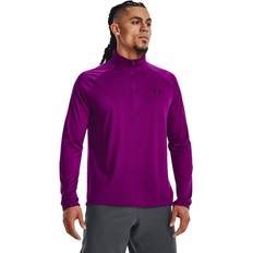 Under Armour Tech 1/4 Zip Top Herre, Purple