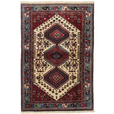 Mattor & Fällar RugVista Yalameh 103x152 Beige, Röd 103x152 cm