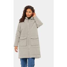 Parkatakki - Valkoinen Takit Jack Wolfskin Frost Parka - Dusty Grey