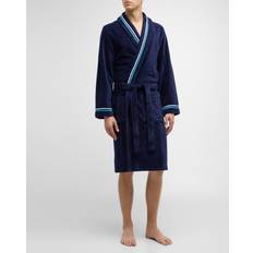 Bleu - Femme Vêtements de nuit Hom Peignoir Homme en Coton Loungewear - Bleu Navy