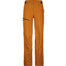 Brun - Skiløb Bukser Ortovox Women's Mesola Pants Ski trousers XS, brown/orange