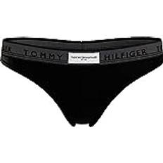 Hombre - Negro Bragas Tommy Hilfiger Stringtanga UW0UW04812 Schwarz