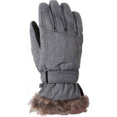 Cuir - Femme Gants Ziener Gants de Ski Femme Kim Noirs Taille