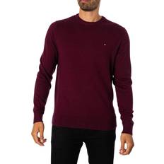 Tommy Hilfiger PIMA ORG CTN CASHMERE CREW NECK Rød