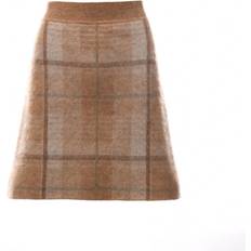 Midi Skirts - Polyamide Polo Ralph Lauren Checked miniskirt beige