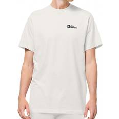 Jack Wolfskin Men T-shirts Jack Wolfskin Men's Mens Essential T-Shirts White 44/Regular