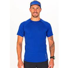 Salomon Cross Run S/S Tee Running shirt XXL, blue