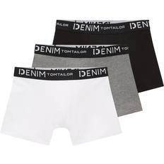 Tom Tailor Undertøj Tom Tailor Denim Boksershorts 3 Stk - Hvid