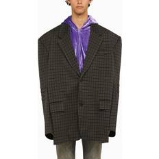 Balenciaga Unisex Oberbekleidung Balenciaga Tailored Blazer - Grigio/Gray