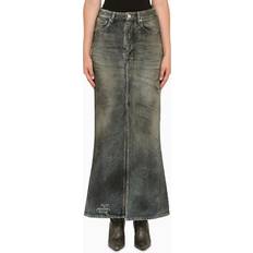 Balenciaga Skirts Balenciaga Maxirock aus Denim blau S-M