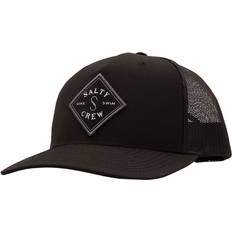 Salty Crew Men's Black Sealine Retro Trucker Snapback Hat