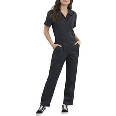 Dickies Damen Short Sleeve Flex Coverall Arbeitsschutzanzug, schwarz, X-Klein