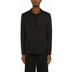 Off-White Man Blazers Off-White Classic Black Wool Blazer - Black