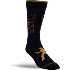 Socks Perri's Metallic Elvis Stage Lights Crew Socks Black/Gold