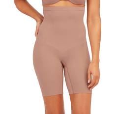 Pink - Women Shapewear & Under Garments Spanx Women's Higher Power Shorts, Cafe au Lait, Tan