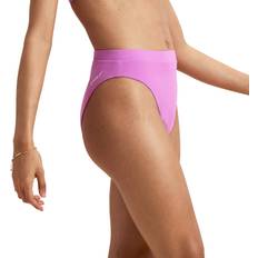 Purple Bikini Bottoms Speedo FLU3NTE High Waist Bikini Bottom Violet Purple