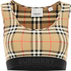 Burberry Dame Undertøj Burberry Vintage Check-Print Sports - Beige