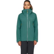 Dame - Turkise Ytterklær Rab Firewall Waterproof Women's Jacket AW23