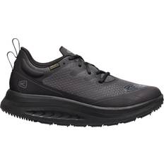 Keen Men's WK400 Waterproof Walking Shoe, 44.5, Black-Black