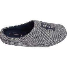 Tommy Hilfiger Men Slippers Tommy Hilfiger HERRINGBONE HOME Mens Slippers Black-41/42 7-8