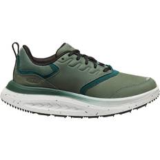 Turquoise Trainers Keen WK400 Leather Women's Walking Shoes AW23