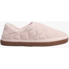 Vegan - Women Slippers Toms Damen Ezra Hausschuh, Gesteppter Filz in hellem Sand