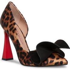 Brown - Women Heels & Pumps Betsey Johnson Women's Nobble Pump, Leopard