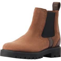 Ariat Wexford Lug Waterproof Chelsea Boots - Dark Earth