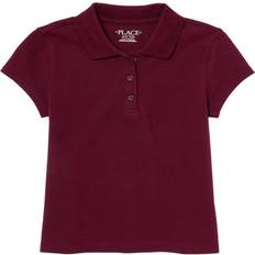 The Children's Place Girl's Uniform Pique Polo - Rubine