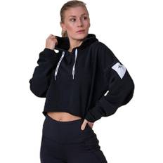 Reebok Dame Gensere Reebok Wor Myt 1/4 Zip Hoodie - Black