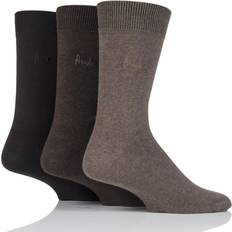 Pair Brown Endrick Plain Trouser Socks Men's 711 Mens
