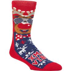 Heat Holders Mens Lite Christmas Socks Jazzy Rudolph