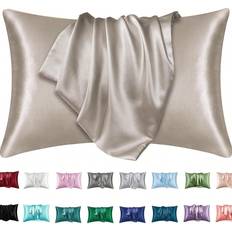 Green Pillow Cases Shein 2 Pcs Silk Satin Pillowcase Set of 2 Pillow Case Green