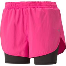 Rosa Shorts Puma Run Favorite Woven 2in1 3in Shorts - Pink