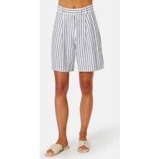 Randiga Shorts Bubbleroom CC linen striped shorts Striped