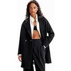 Desigual Svarta Kappor & Rockar Desigual COAT_STITCH, 2000 svart, XL, svart