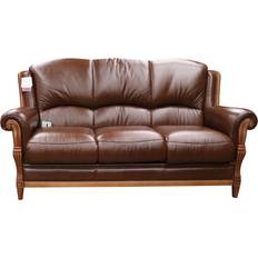 Brown Ancona Sofa 3 Seater