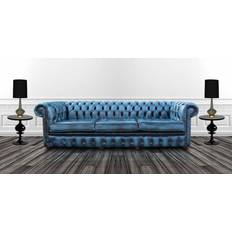 S4U Chesterfield 4 Seater Settee Sofa