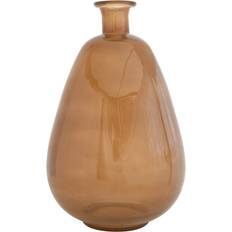 Creative Co-Op Creative Co-Op Modern Glass, Brown Vase