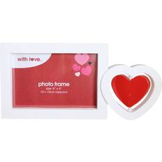 PMS with Red Heart Spinner Valentine's Day Photo Frame